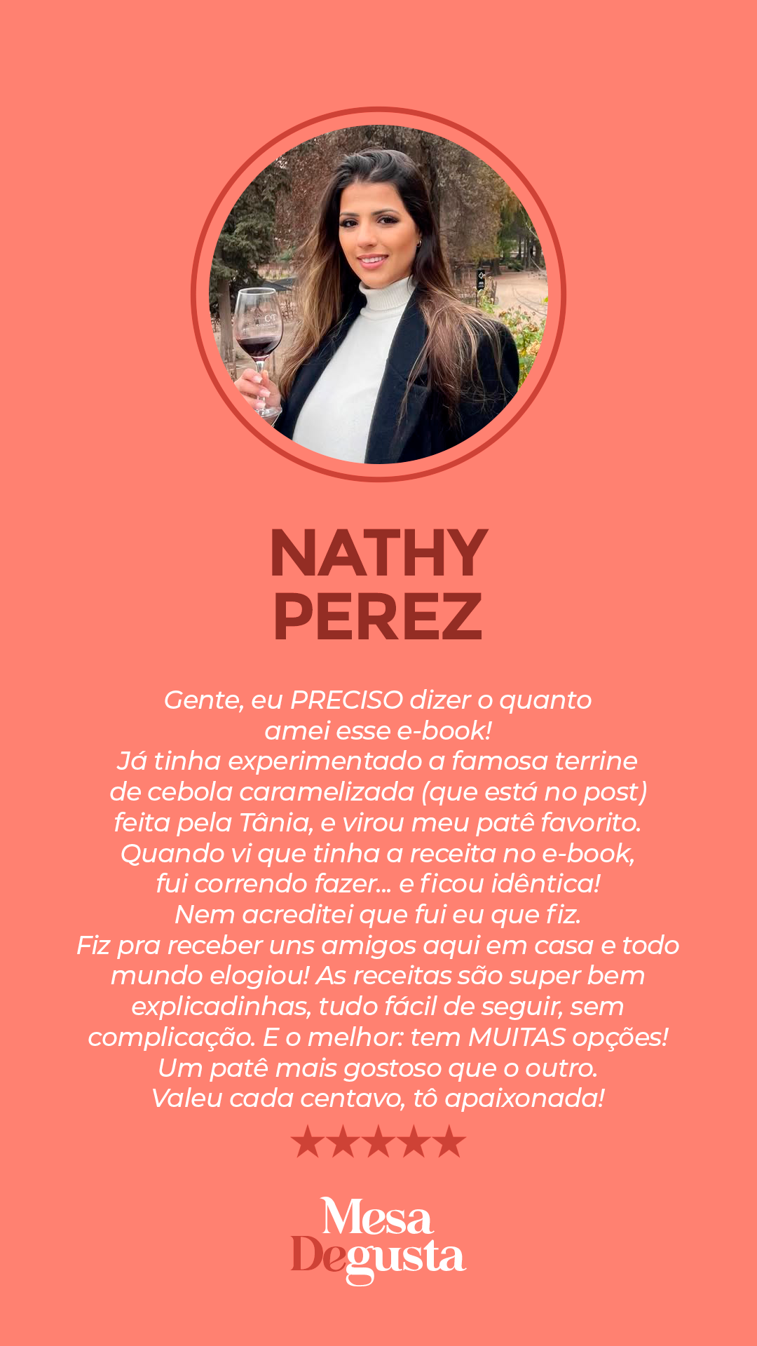 Depoimento de cliente